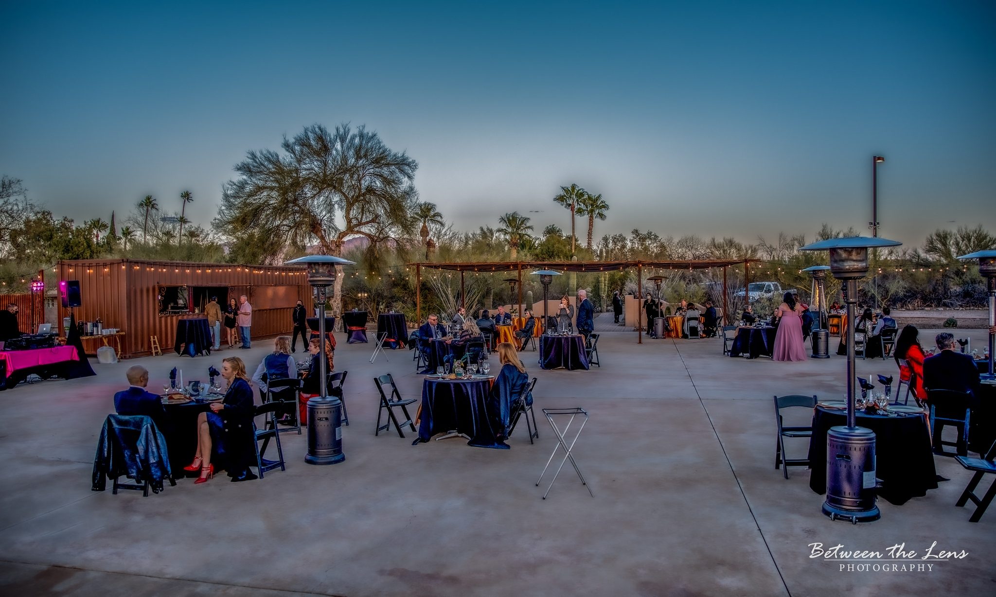 Evening event at Sunset Venue