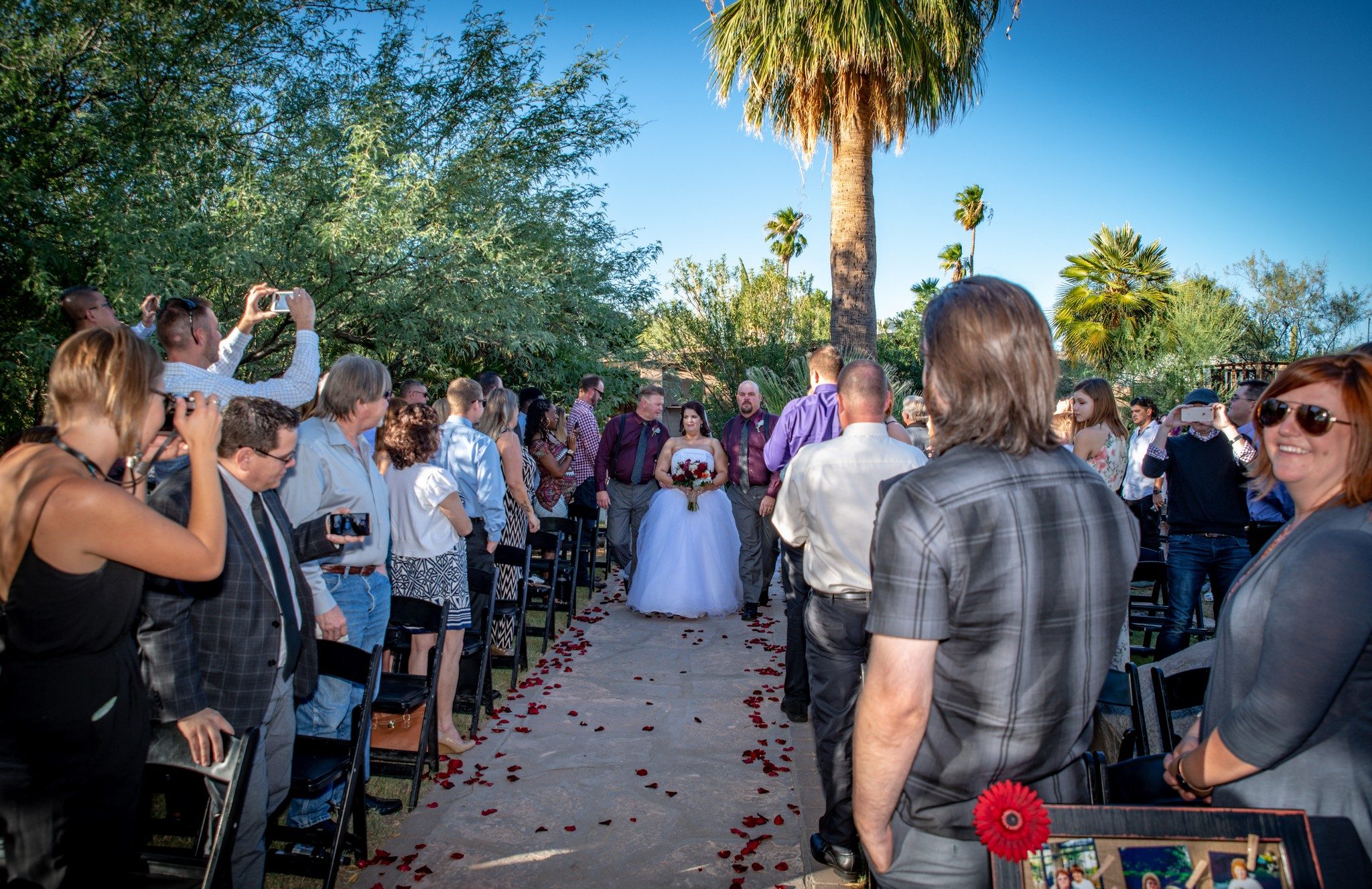 Outdoor Wedding Ceremony at Wild Horse Ranch Tucson